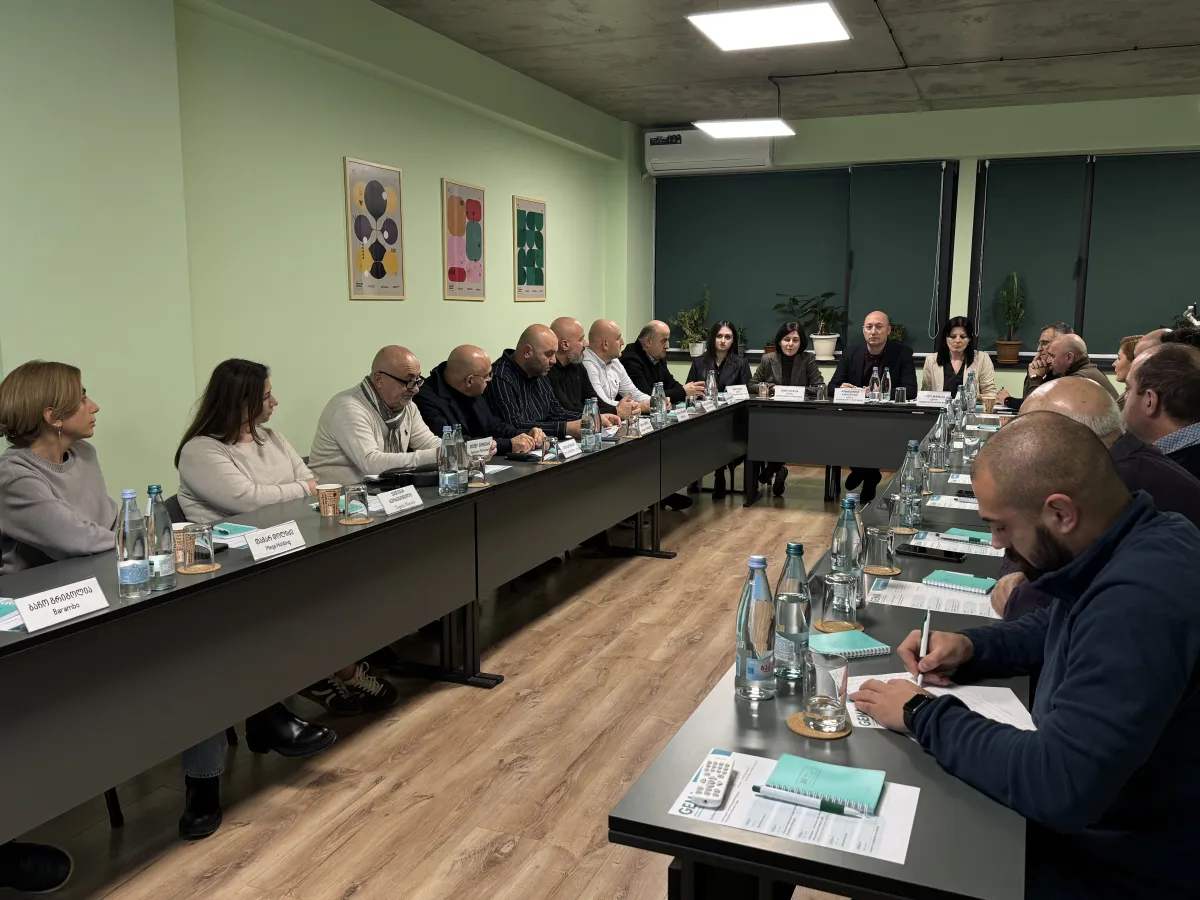 საქართველოს გარემოსდაცვით მმართველთა ასოციაციის საინიციატივო ჯგუფის შეხვედრა - 2025 წლის 10 დეკემბერი