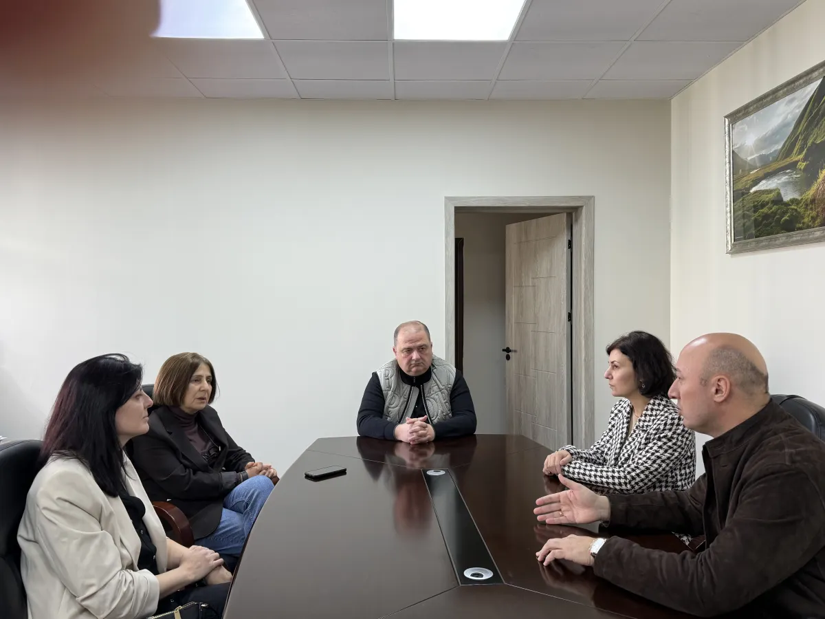 საქართველოს გარემოსდაცვით მმართველთა ასოციაციის საინიციატივო ჯგუფის შეხვედრა საქართველოს გარემოს დაცვისა და სოფლის მეურნეობის სამინისტროს სსდ გარემოსდაცვითი ზედამხედველობის დეპარტამენტთან